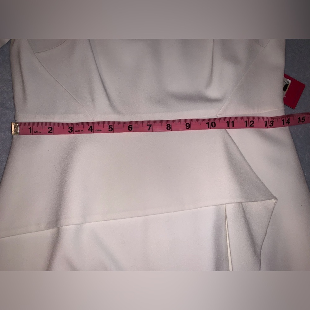 Vince Camuto White Dress, NWT Size 6P - Picture 12 of 14